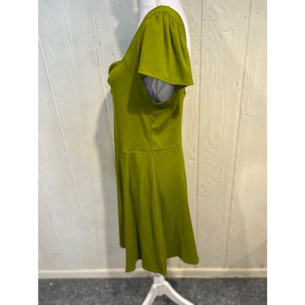 Women's Wild Fable Green Ribbed Knit Dress Size XXL - Picture 6 of 10